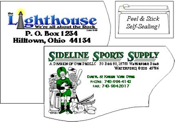 custom-printed envelopes by crosstimber